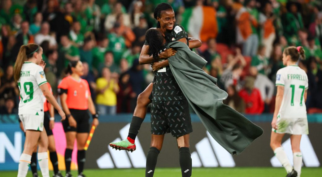 Nigeria advances to round of 16 at Women’s World Cup with draw against Ireland