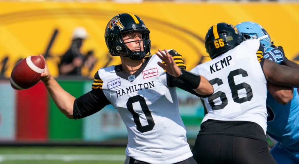 Rookie QB Powell to start for injury-riddled Tiger-Cats vs. Argonauts