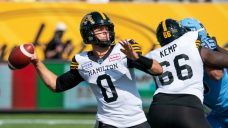 Rookie QB Powell to start for injury-riddled Tiger-Cats vs. Argonauts