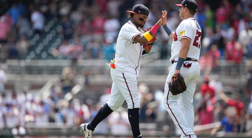 Acuna Jr., Riley and Olson homer for Braves, who hammer Angels to take  series
