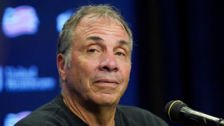 New England Revolution head coach Bruce Arena has announced his resingation. (Mary Schwalm/AP)