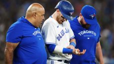 Blue Jays’ Danny Jansen leaves game vs. Guardians with right-hand contusion