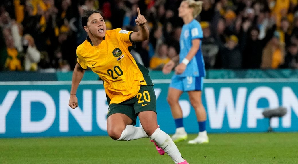 Sam Kerr finally scores, but Australia still misses out on Women’s World Cup final
