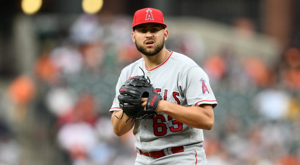 Angels starter Chase Silseth taken to hospital after getting hit by errant throw