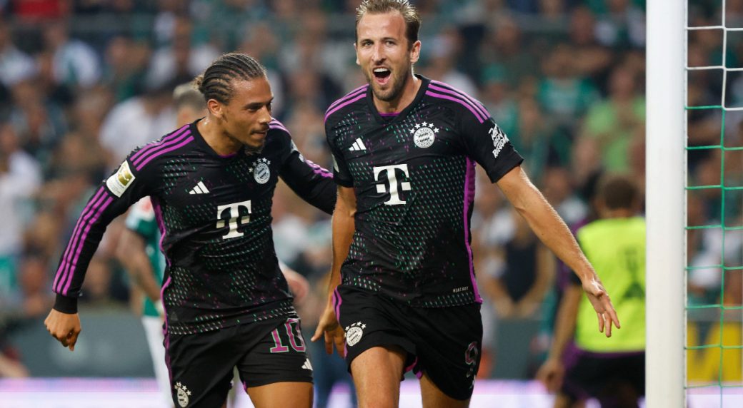 Harry Kane scores in Bundesliga debut as Bayern Munich routs Werder ...