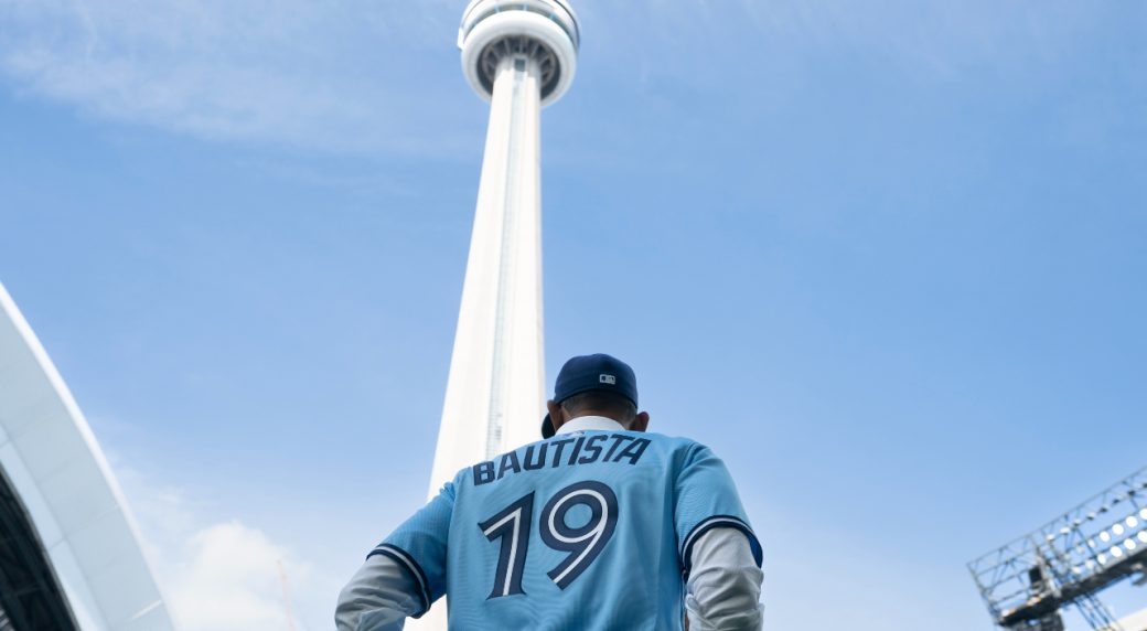 Blue Jays immortalize Bautista, inscribing his name on Level of Excellence