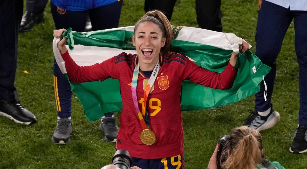 Spain’s Olga Carmona learns of father’s death after scoring World Cup winner