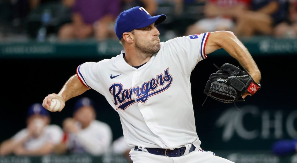 Scherzer says he's ready to go after bullpen session, Rangers yet to set  ALCS roster
