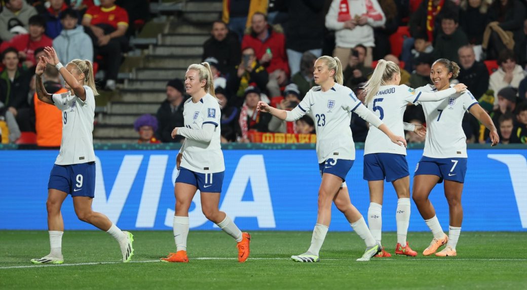 Lauren James scores twice as England routs China at Women’s World Cup