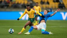 Late goal sends South Africa into last 16 over Italy at Women’s World Cup