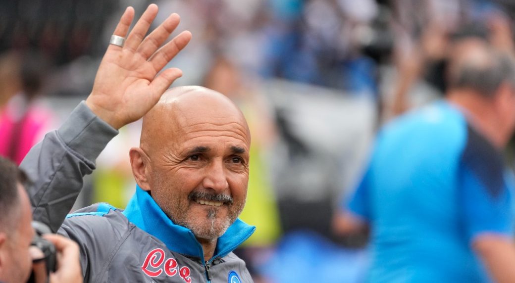 Former Napoli coach Spalletti given Italy job after Mancini’s resignation