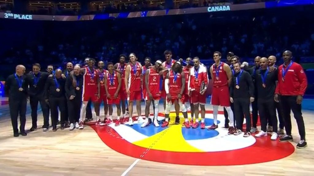 Historic Win Team Canada Claims FirstEver FIBA World Cup Medals After