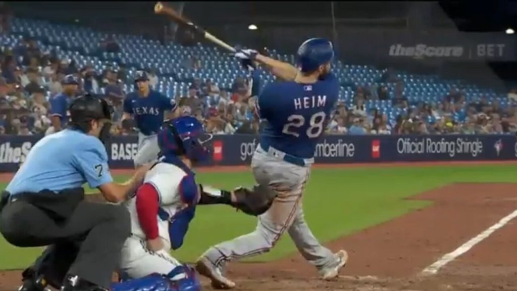 Heim back home: Rangers catcher Jonah Heim reflects on series in
