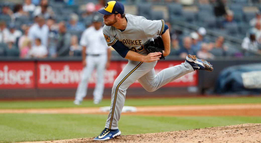 NoHitter Live Tracker Brewers carry combined bid into extra innings