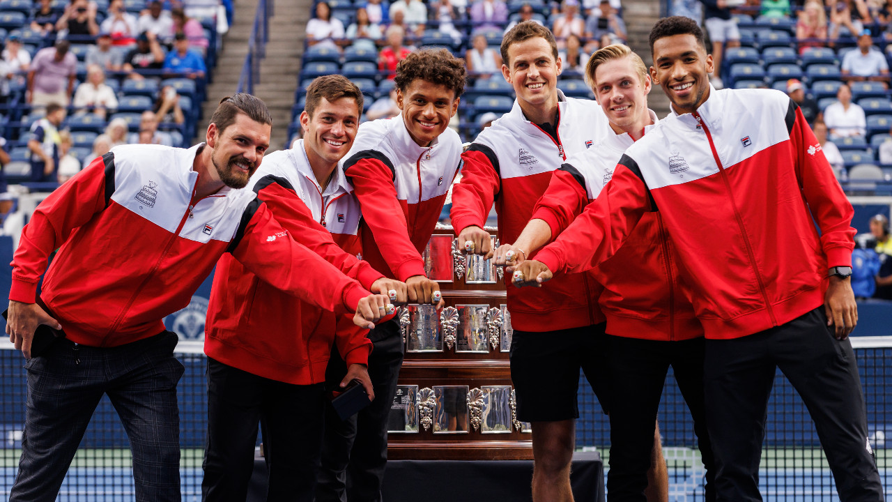 Auger-Aliassime, Raonic and Posposil named to Canada’s roster for Davis Cup Finals