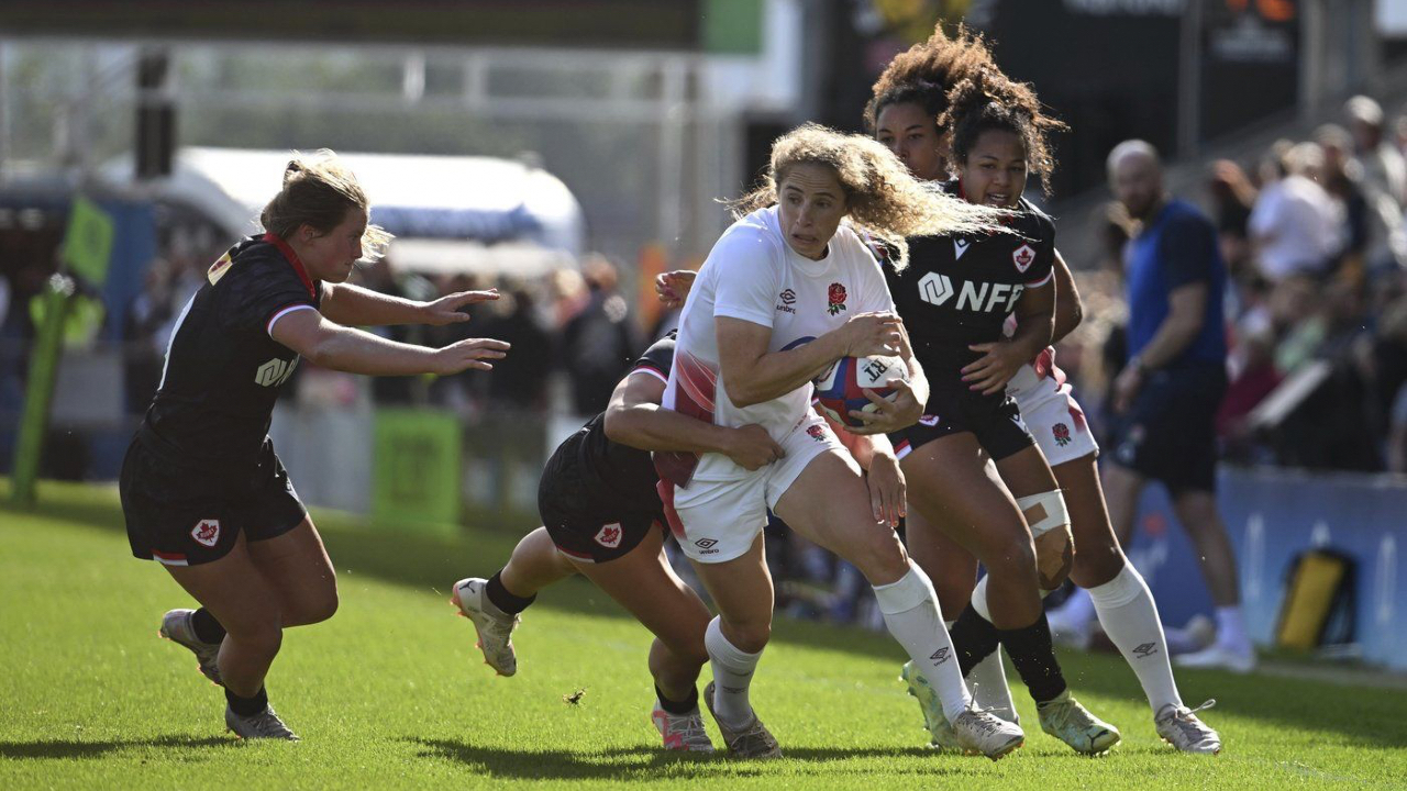 Canada women lose 5024 to topranked England in rugby test match BVM