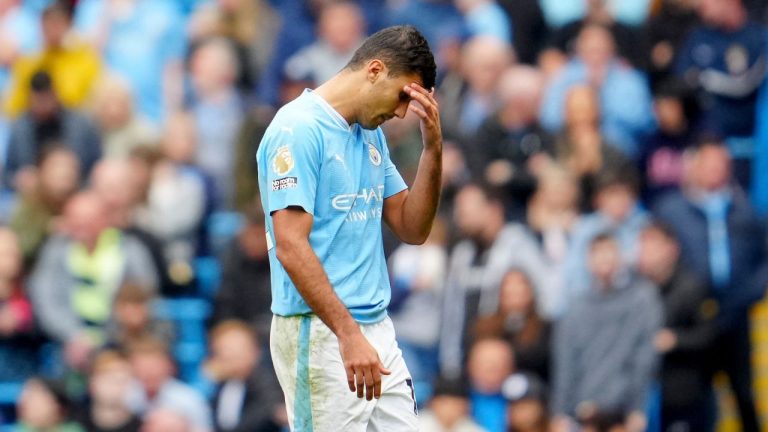 Manchester City's Rodrigo (Jon Super/AP Photo)