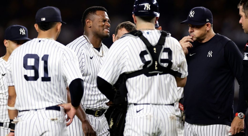 Yankees place Severino on 15-day injured list with upper-body injury