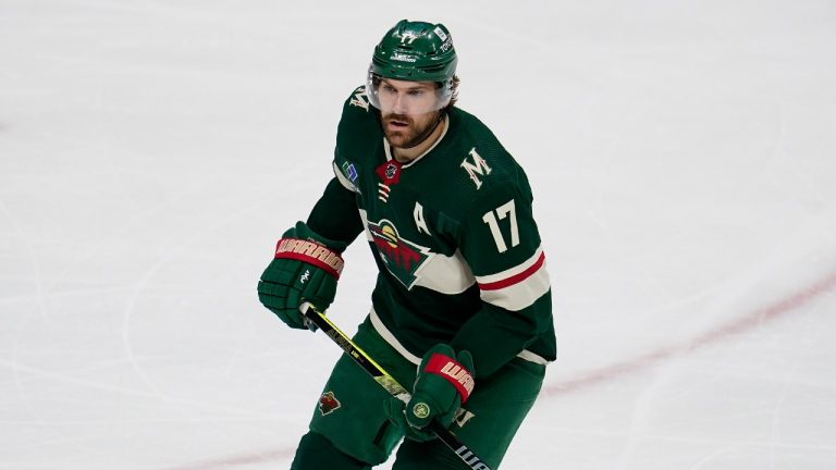Minnesota Wild left wing Marcus Foligno (17). (Abbie Parr/AP)