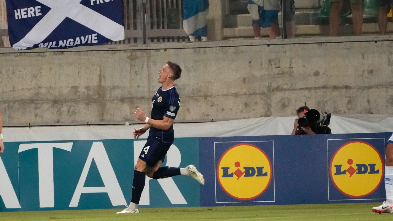 Scotland’s McTominay overtakes Ronaldo, Kane to top scoring in European qualifying