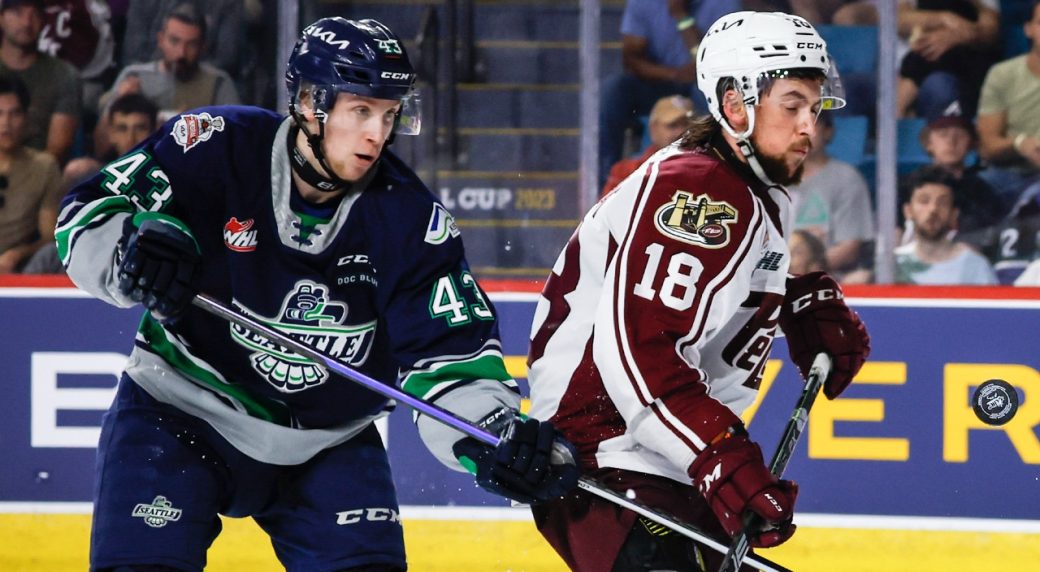 Canucks sign defenceman Sawyer Mynio to entry-level contract
