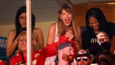 Travis Kelce jersey sales spike nearly 400 per cent after Taylor Swift’s visit