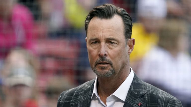  The Boston Red Sox say announcer and former knuckleballer Tim Wakefield is undergoing treatment for a disease they did not specify and asked for fans to respect his privacy after his illness was outed without his consent by ex-teammate Curt Schilling. The team issued a statement on Thursday. (Mary Schwalm/AP)