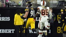 T.J. Watt’s scoop-and-score lifts Steelers past Browns who lose Nick Chubb to injury
