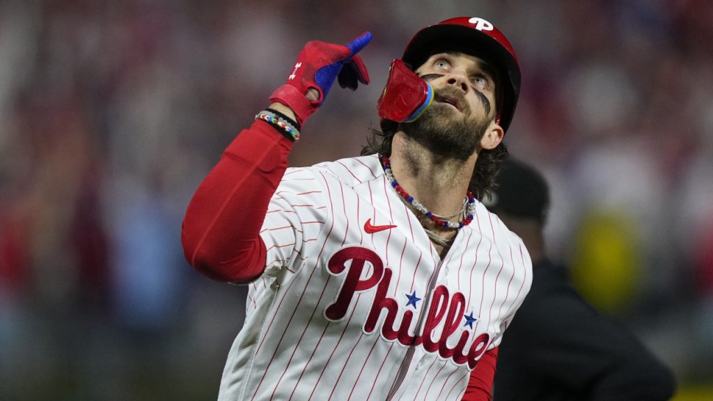 Phillies star Bryce Harper heroics can't save his team from the
