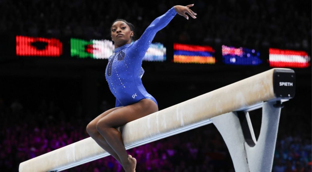 Simone Biles just became the most decorated female gymnast in history -  WINK News