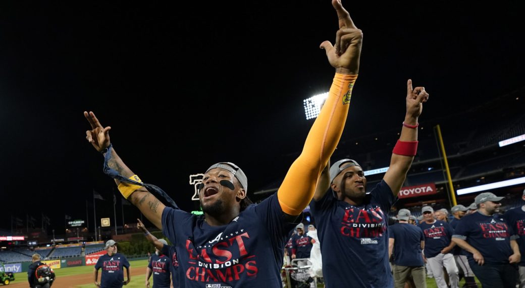 Atlanta Braves - Strong pitching + timely hitting = high fives