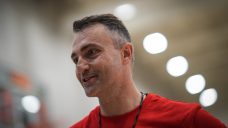 Raptors head coach Darko Rajakovic gives ‘assist’ to children’s hospitals