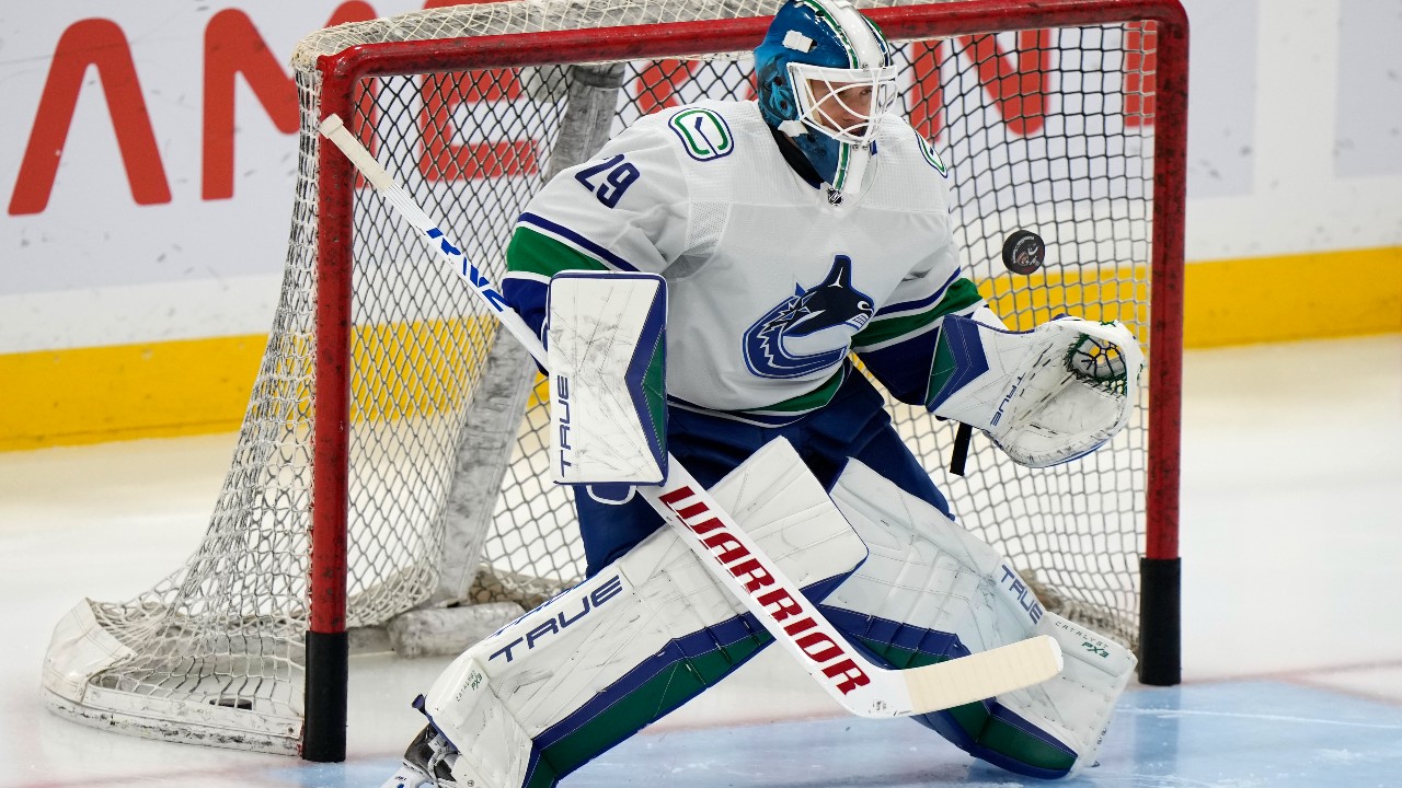 Thatcher Demko Hockey Stats and Profile at