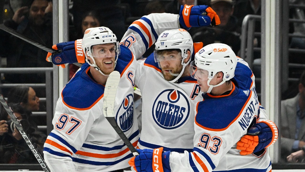 Leon Draisaitl 29 Oilers 2023 All-Star Western Conference White