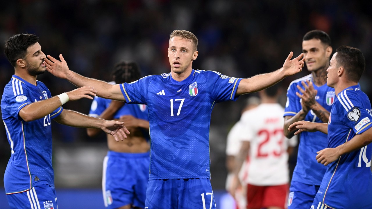 Italy puts scandal-ridden week behind it to beat Malta in Euro 2024  qualifying