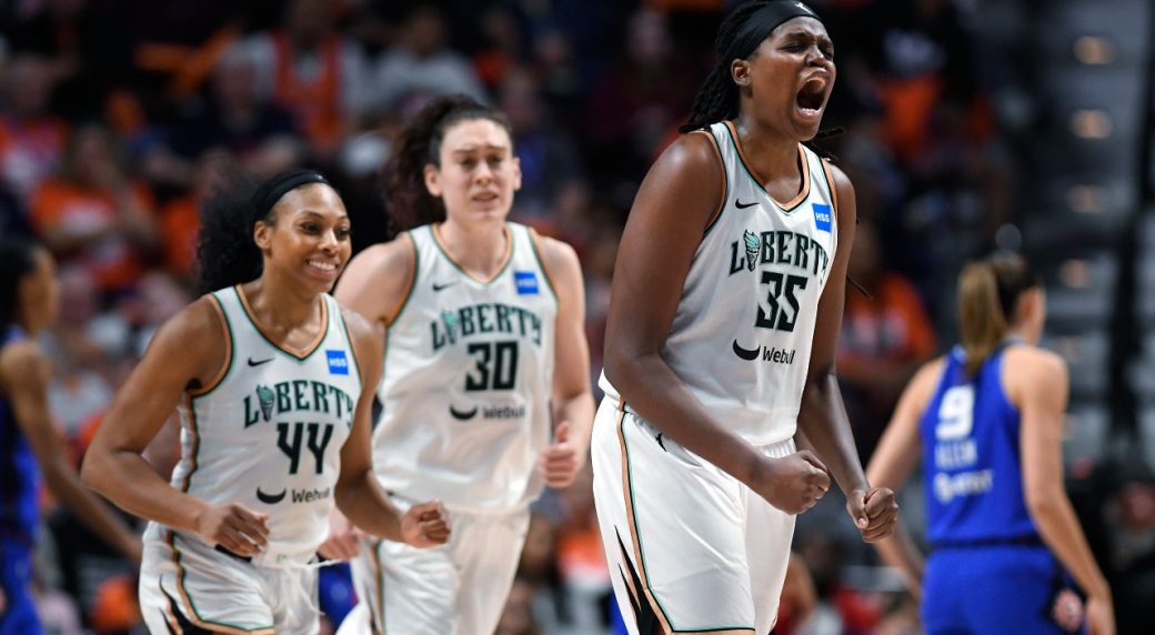 Jonquel Jones and Breanna Stewart Lead Liberty to First WNBA Finals in 21 Years