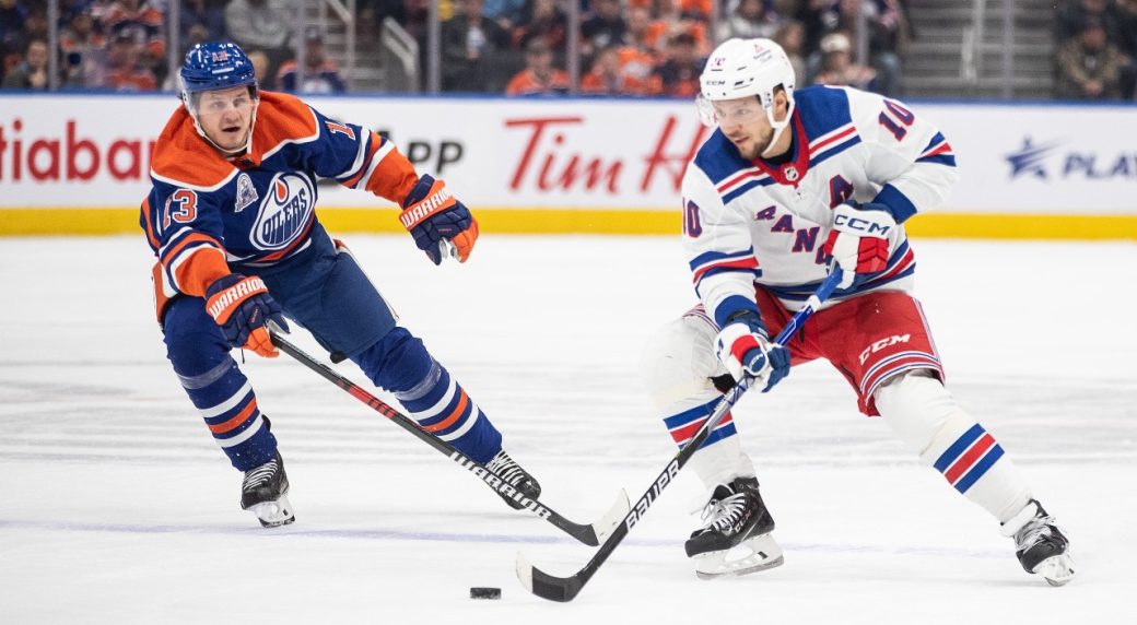 Oilers' losing streak continues with shut out by Rangers, record now at