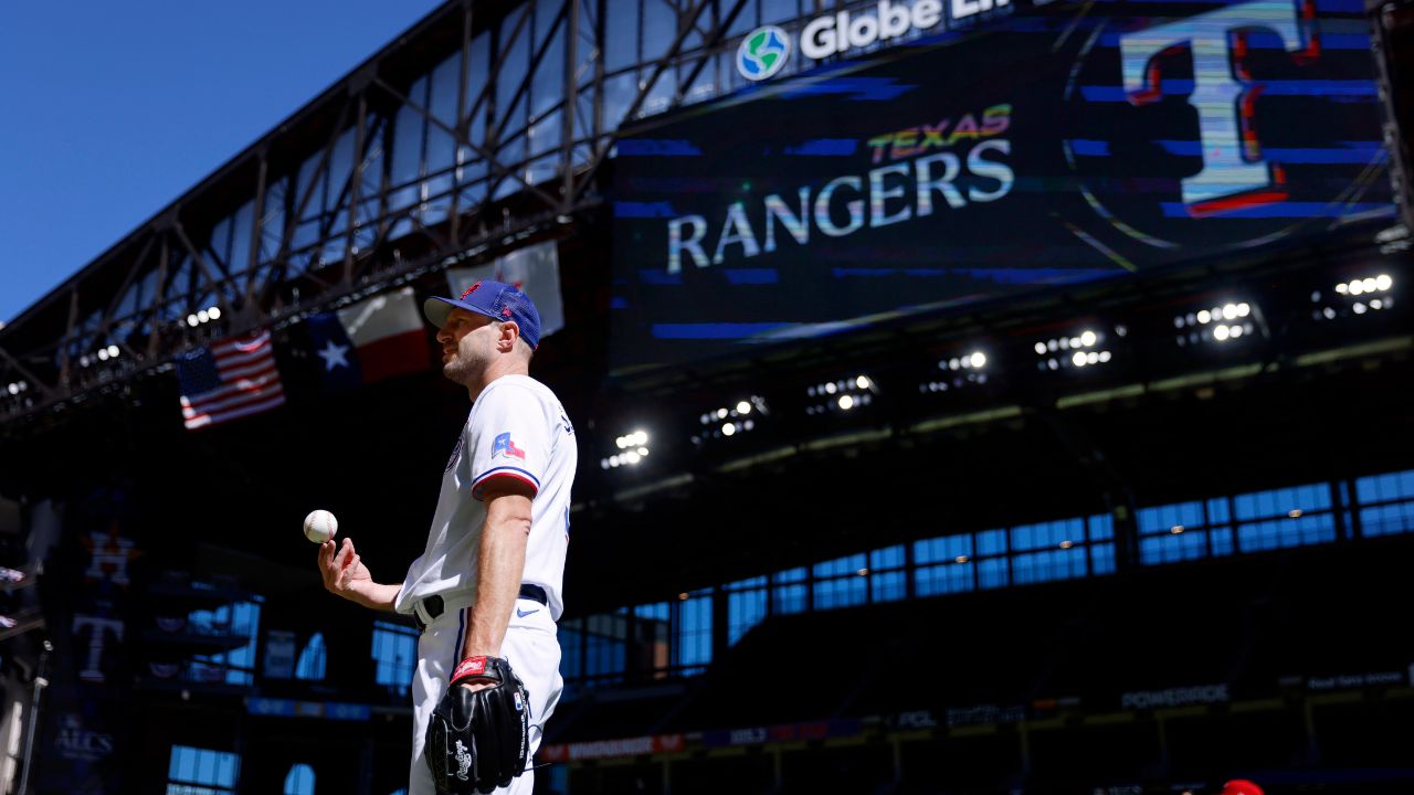 Rangers announce Scherzer, Gray will return to roster for ALCS