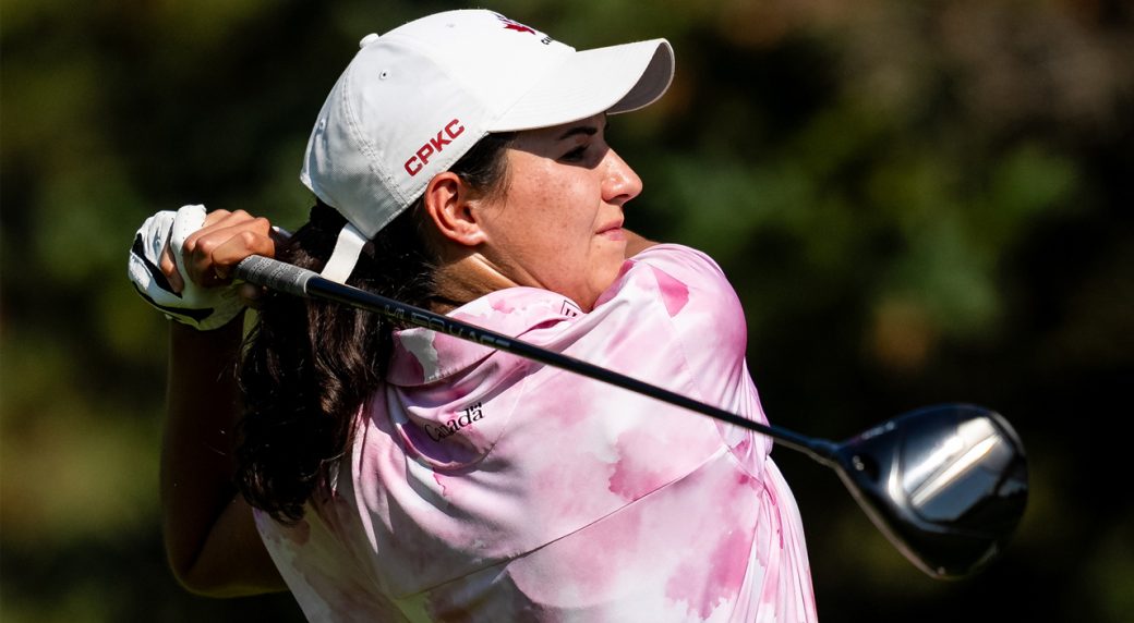 Team Canada's Vanessa Borovilos tees up World Junior Girls Golf