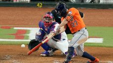 Abreu, McCormick homer as Astros crush Rangers to even ALCS at 2-2