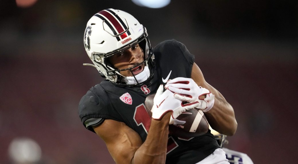 Stanford Cardinal Receiver Elic Ayomanor Wins 2023 Jon Cornish Trophy