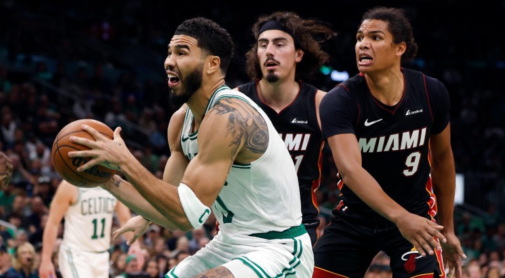Celtics outlast Heat in rematch of Eastern Conference finals