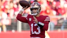49ers QB Brock Purdy remains severely limited by injury to his throwing shoulder