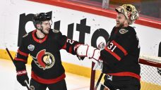 Forsberg, Brannstrom punctuate Senators’ perfect trip to Sweden in style