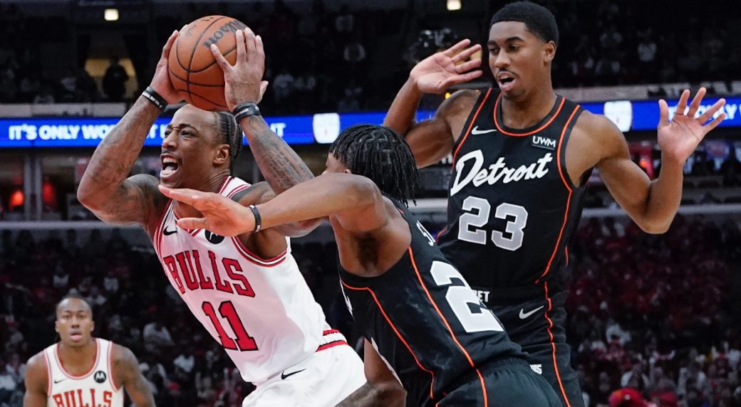 NBA Roundup DeRozan scores 29 points, Bulls hand Pistons eighth