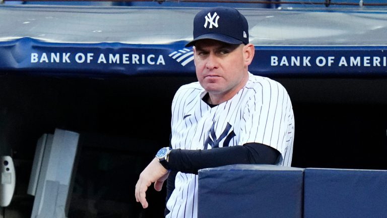 Former New York Yankees bench coach Carlos Mendoza has been hired to manage the Mets. (Frank Franklin II/AP) 