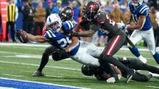 Jonathan Taylor scores twice to help Colts overpower Buccaneers’ defence in win