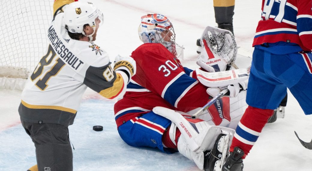 Montreal Canadiens lose 65 to Vegas Golden Knights in a game filled