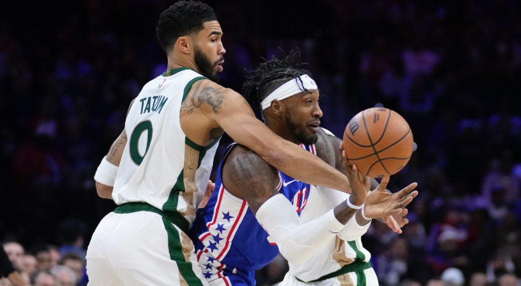 White, Tatum lead shorthanded Celtics over 76ers in matchup of East
