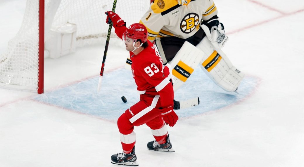 NHL on Red Wings vs. Bruins